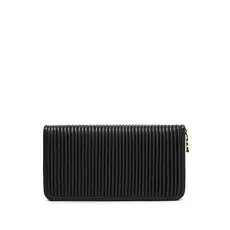 PIXIE MOOD PIXIE MOOD SANDY PLEATED WALLET BLACK