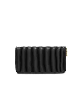 PIXIE MOOD PIXIE MOOD SANDY PLEATED WALLET BLACK