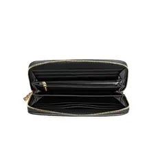 PIXIE MOOD PIXIE MOOD SANDY PLEATED WALLET BLACK