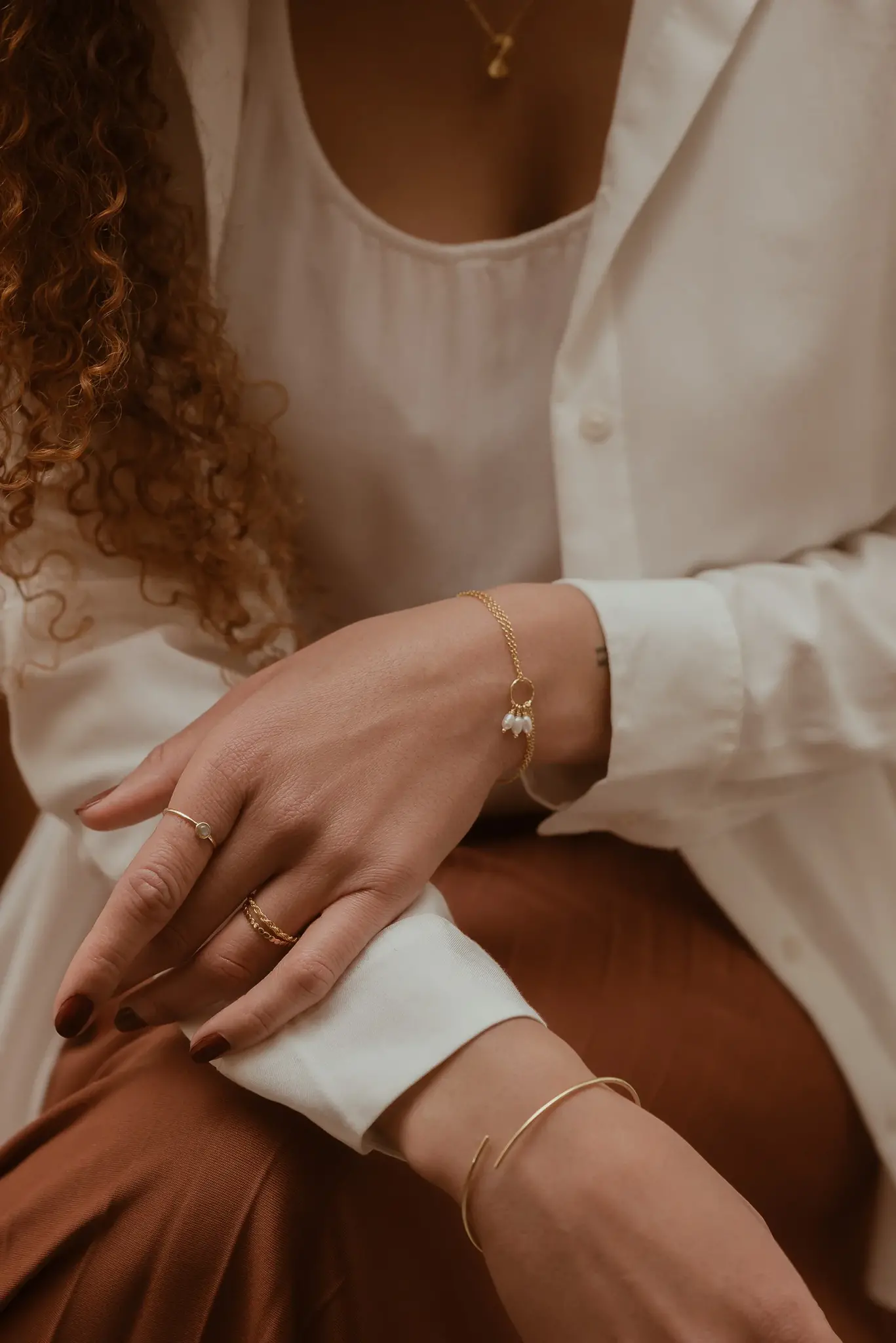 Copy of BOA BRACELET NOORI OR VERMEIL 14K