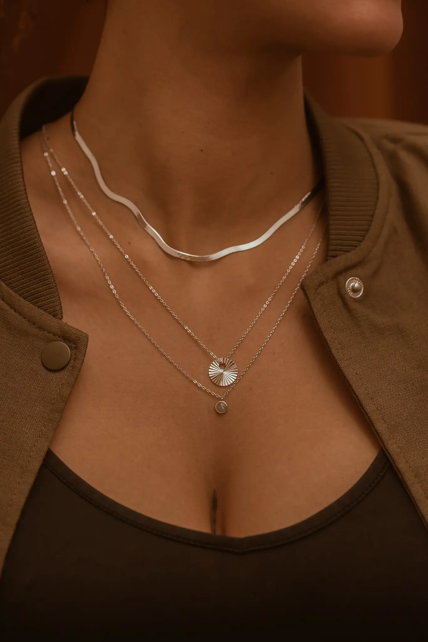 Copy of BOA COLLIER HIMSA ARGENT