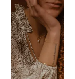 BOA BIJOUX BOA COLLIER HIMSA OR VERMEIL 14K