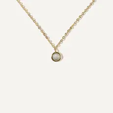 BOA BIJOUX BOA COLLIER DOORI OR VERMEIL 14K