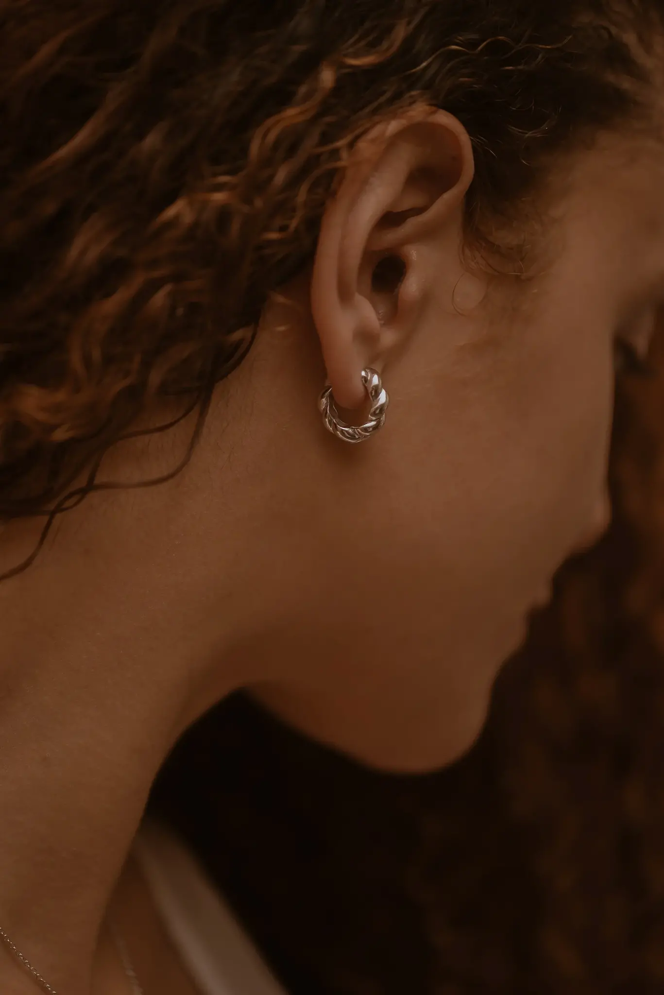 Copy of BOA BOUCLE OREILLE MAZA OR VERMEIL 14K