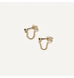 BOA BIJOUX BOA BOUCLE OREILLE ANA OR VERMEIL 14K