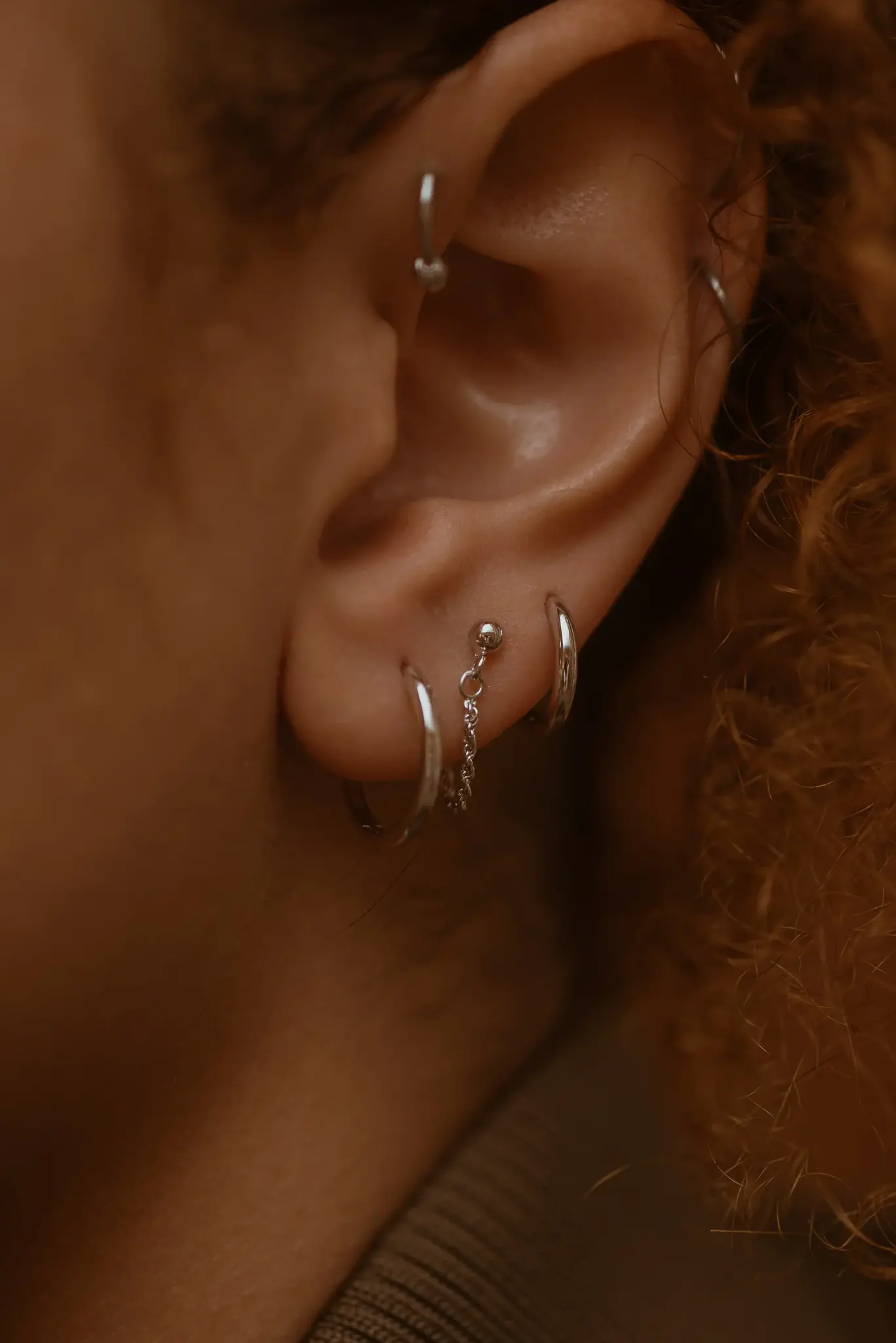 Copy of BOA BOUCLE OREILLE TESSA OR VERMEIL 14K