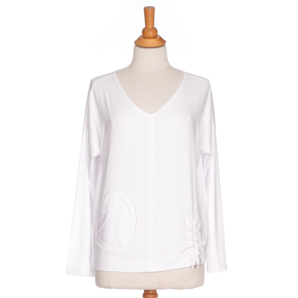 RIEN NE SE PERD TOUT SE CREE RIEN NE SE PERD CHANDAIL BAMBA BLANC