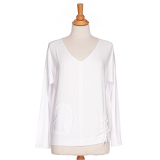 RIEN NE SE PERD TOUT SE CREE RIEN NE SE PERD CHANDAIL BAMBA BLANC