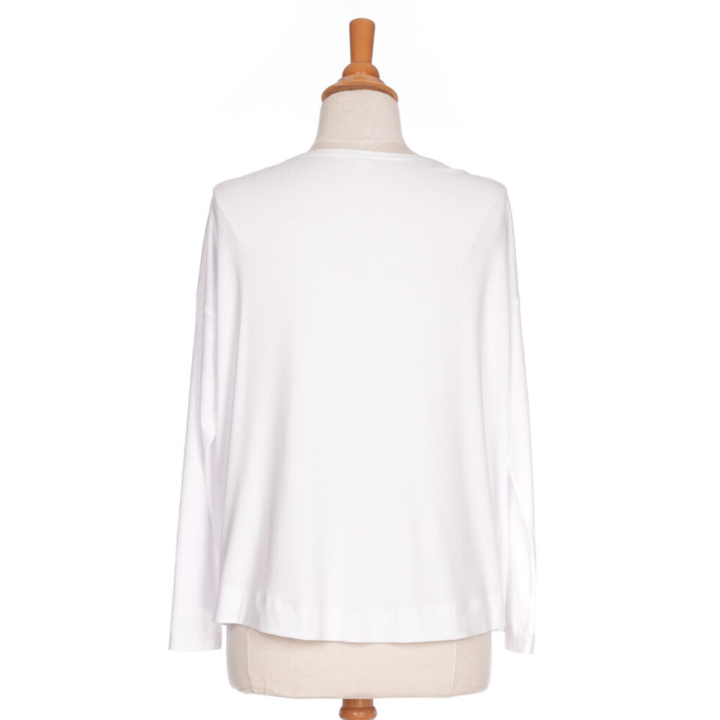 RIEN NE SE PERD TOUT SE CREE RIEN NE SE PERD CHANDAIL BAMBA BLANC