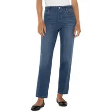 LIVERPOOL LIVERPOOL JEANS PULL ON GIA GLIDER SLIM SAGE CREEK