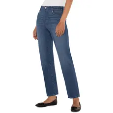 LIVERPOOL LIVERPOOL JEANS PULL ON GIA GLIDER SLIM SAGE CREEK