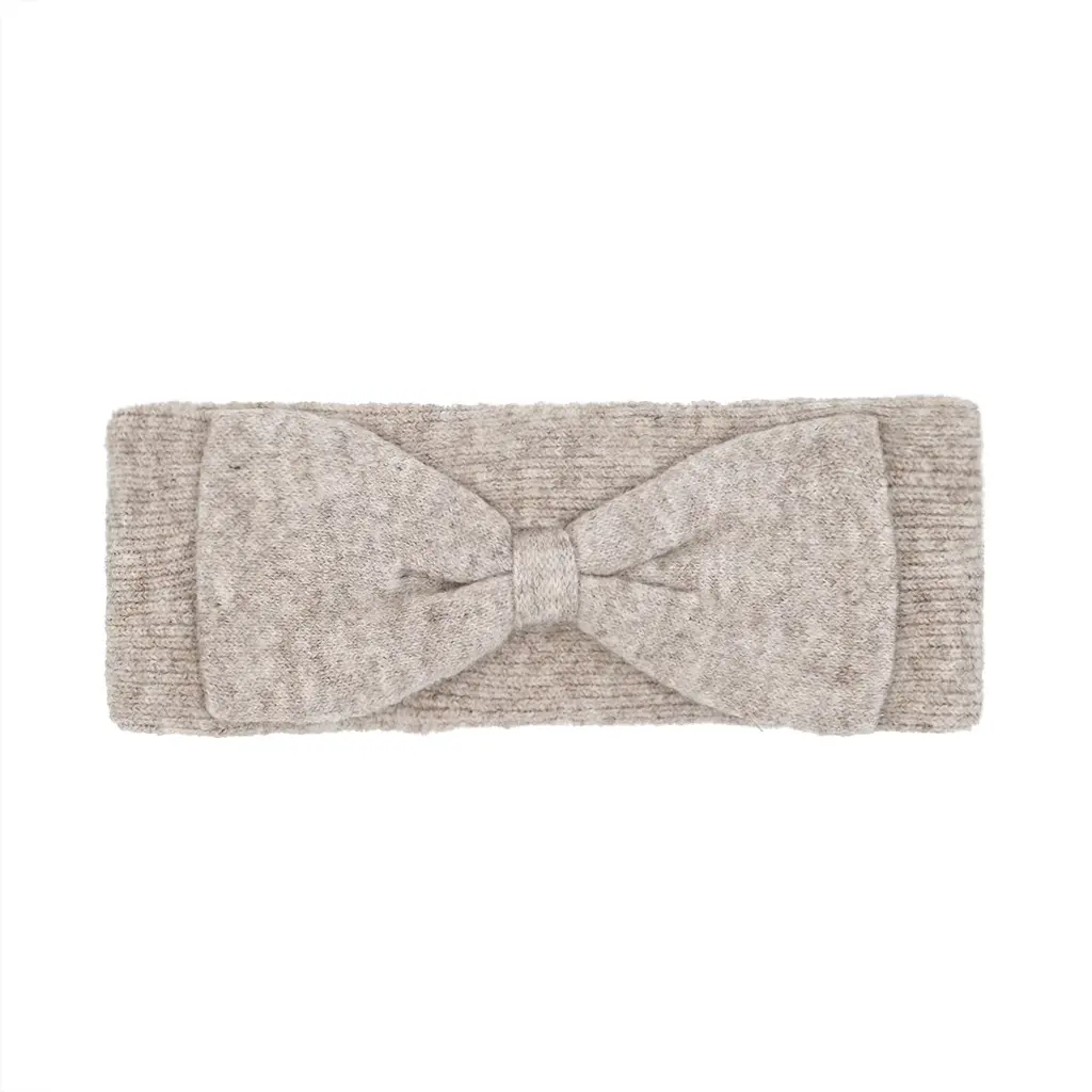CC C.C BANDEAU KNIT BOW HWE0159 TAUPE