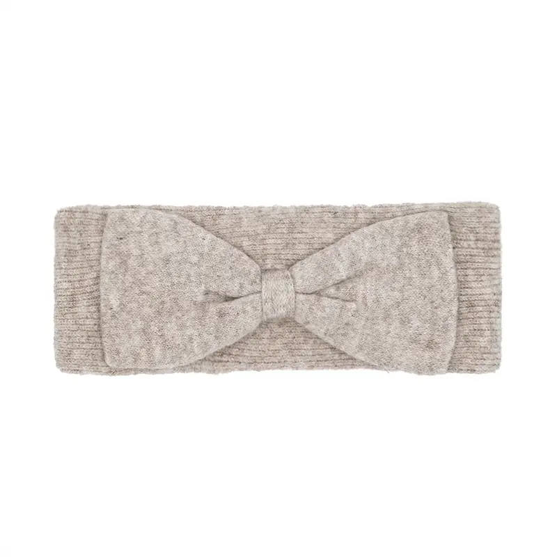 CC C.C BANDEAU KNIT BOW HWE0159 TAUPE