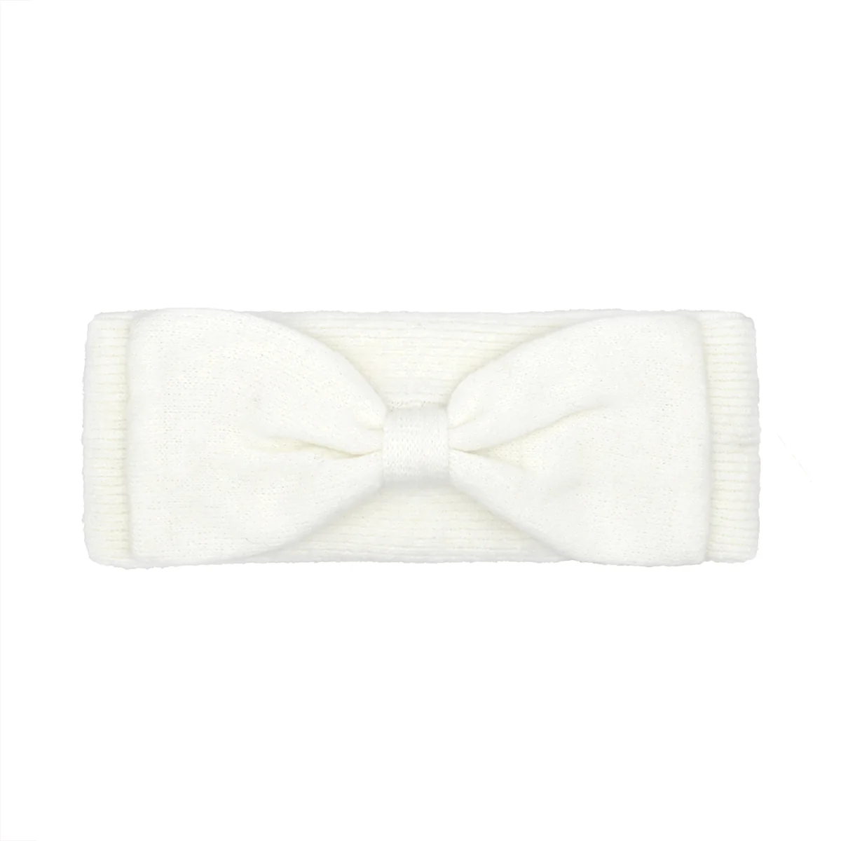 C.C BANDEAU KNIT BOW HWE0159 IVOIRE