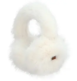 CC C.C LONG FUR EARMUFF IVOIRE