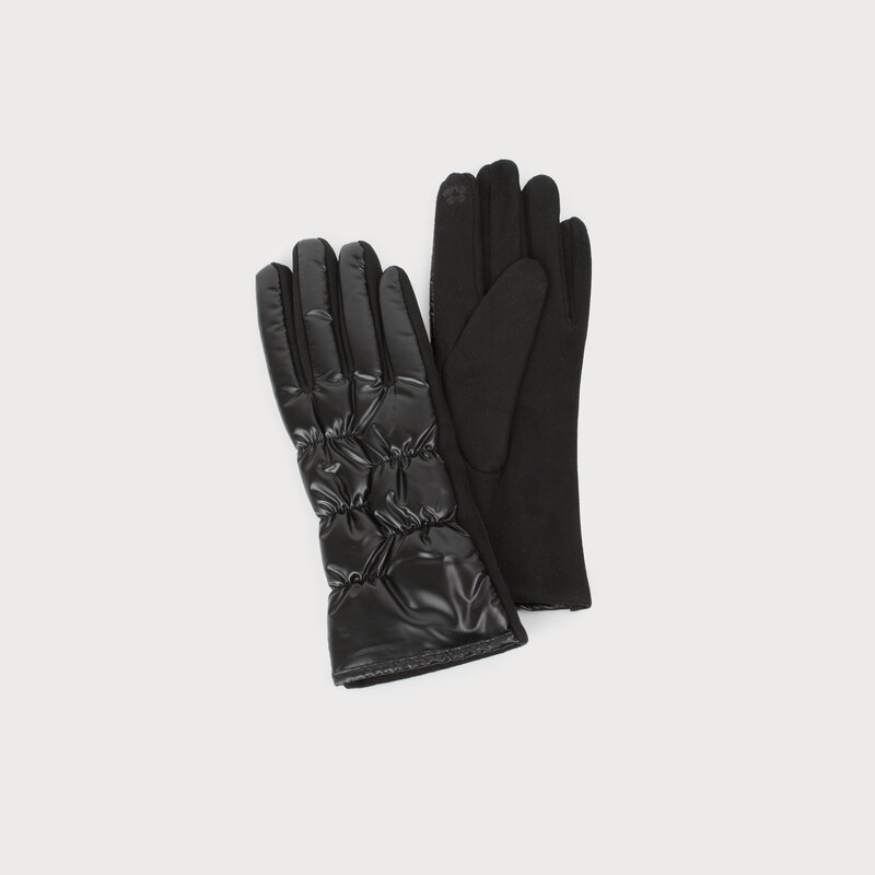 CARACOL CARACOL GANTS MATELASSE 9006 NOIR