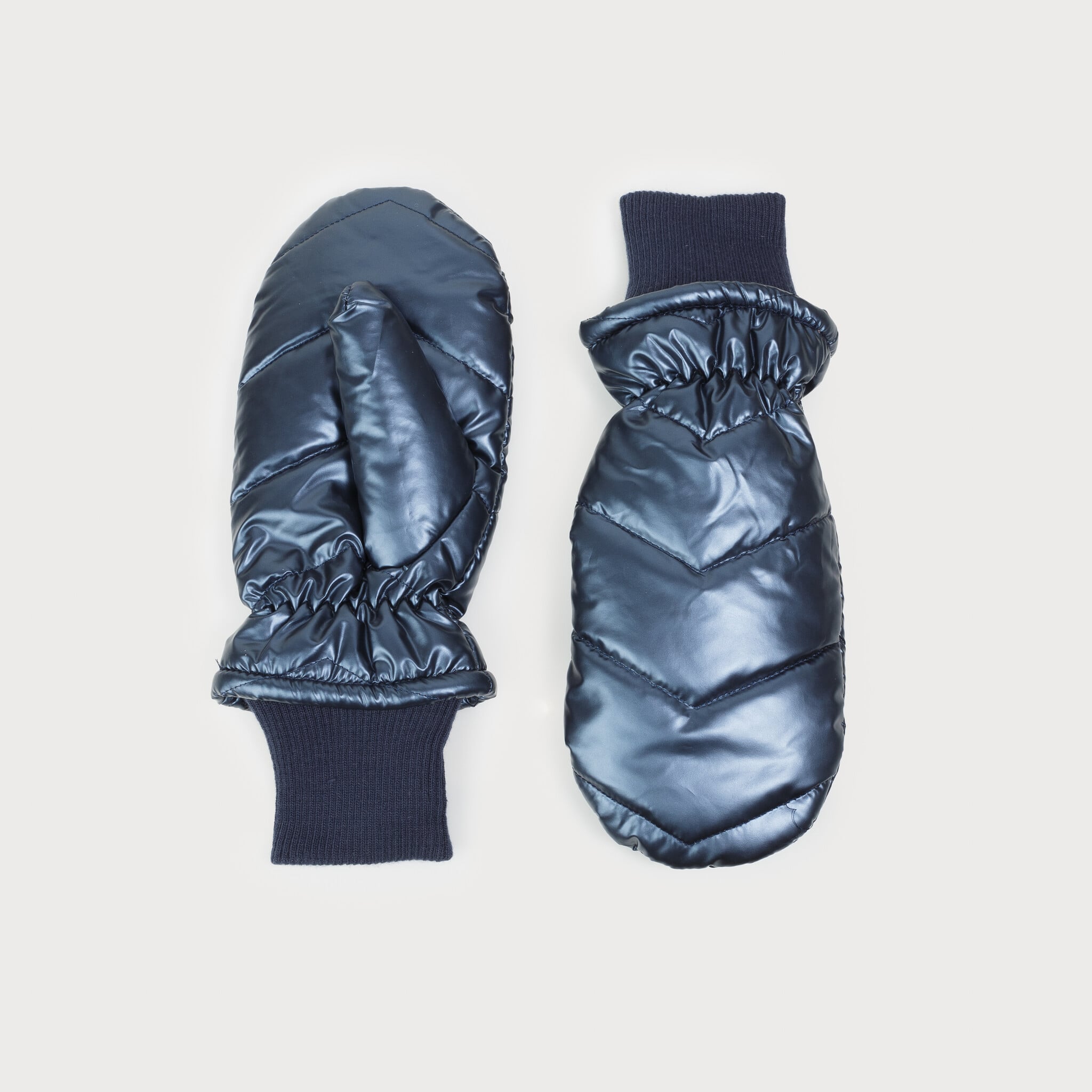 CARACOL MITAINE MATELASSE FINI 9004 BRILLANT MARINE
