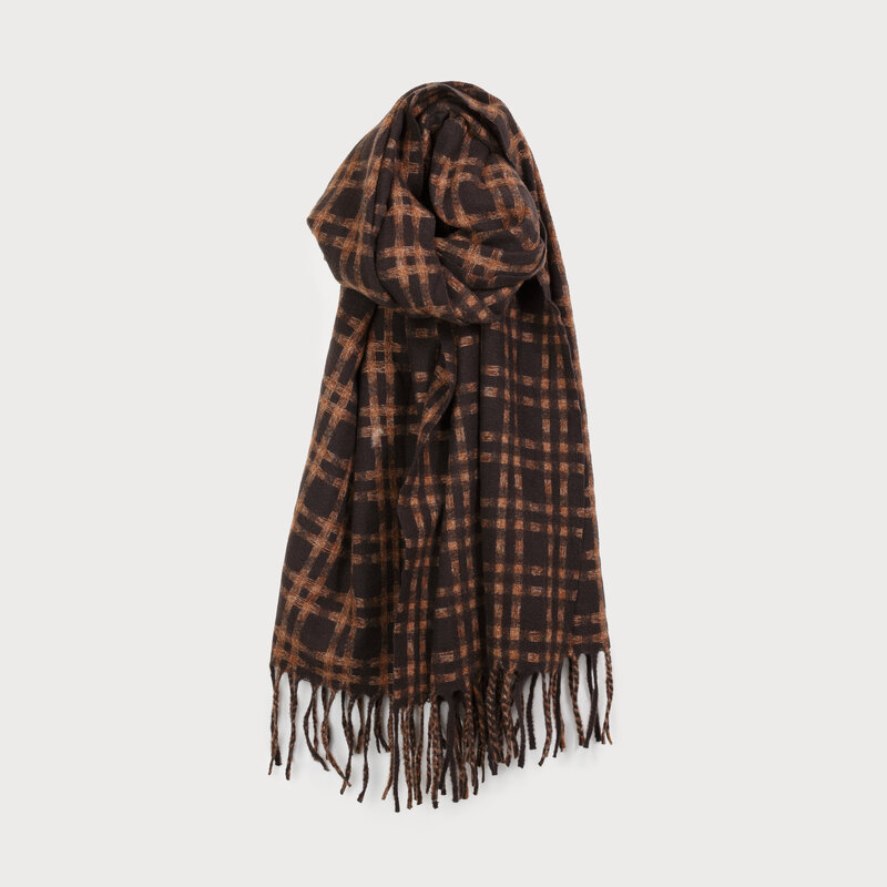 CARACOL CARACOL FOULARD LEGER 6188 BRUN
