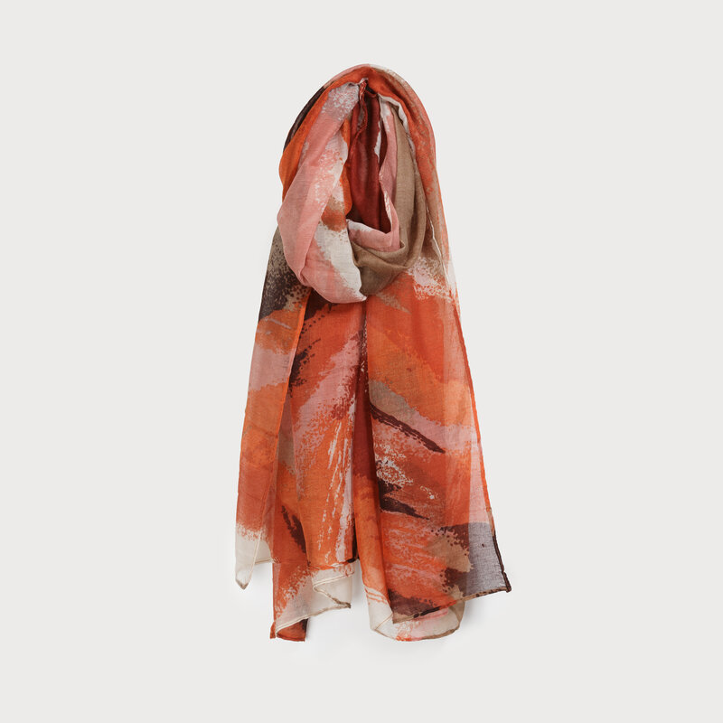 CARACOL CARACOL FOULARD LEGER 6183 ROUILLE