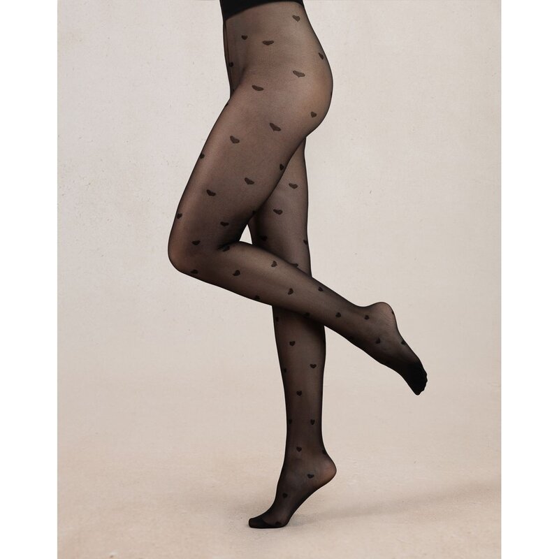 BLEU FORÊT BLEU FORET COLLANT COEURS 30D NOIR