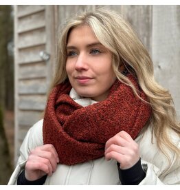 BALUCHON FOULARD INFINI UNISEXE T1824 ORANGE