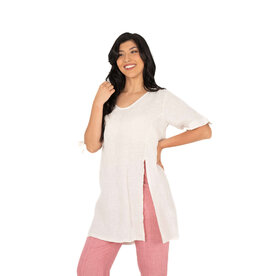 M MADE IN ITALY M MADE IN ITALY 20/8129W WOVEN TUNIC