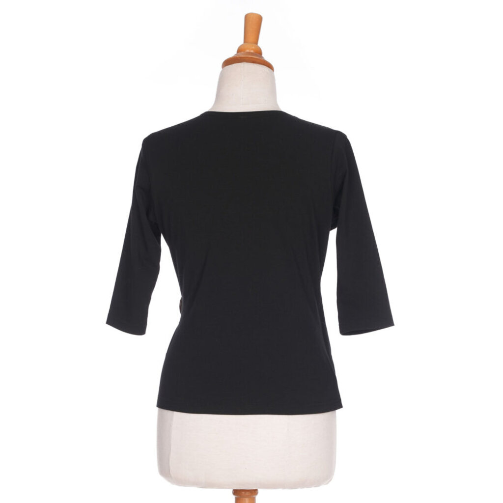 RIEN NE SE PERD TOUT SE CREE RIEN NE SE PERD CHANDAIL COTILLON NOIR