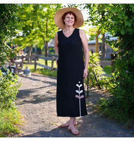 RIEN NE SE PERD TOUT SE CREE RIEN NE SE PERD ROBE CONTEMPORAINE NOIR