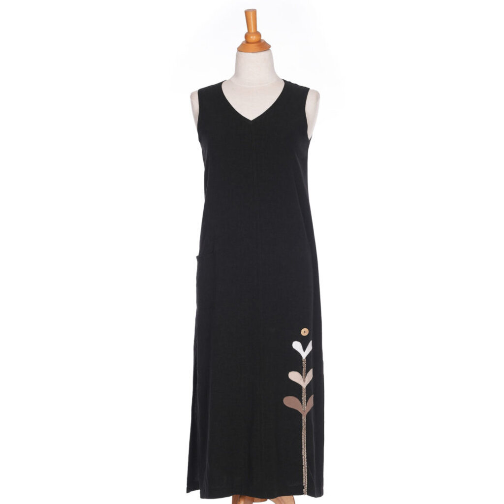 RIEN NE SE PERD TOUT SE CREE RIEN NE SE PERD ROBE CONTEMPORAINE NOIR