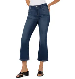 LIVERPOOL LIVERPOOL JEANS GIA GLIDER CROP FLARE BONELLI