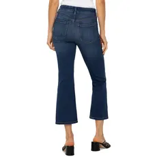 LIVERPOOL LIVERPOOL JEANS GIA GLIDER CROP FLARE BONELLI