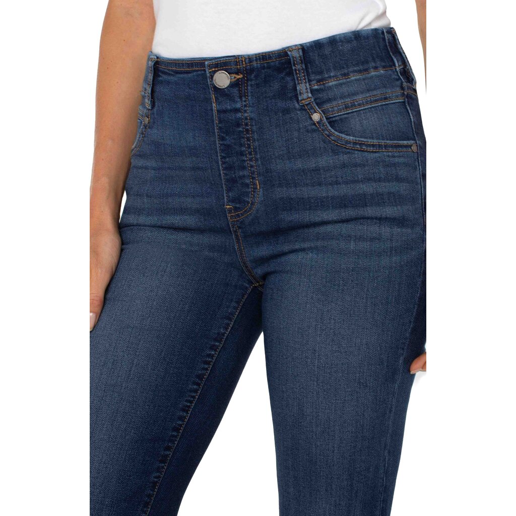 LIVERPOOL LIVERPOOL JEANS GIA GLIDER CROP FLARE BONELLI