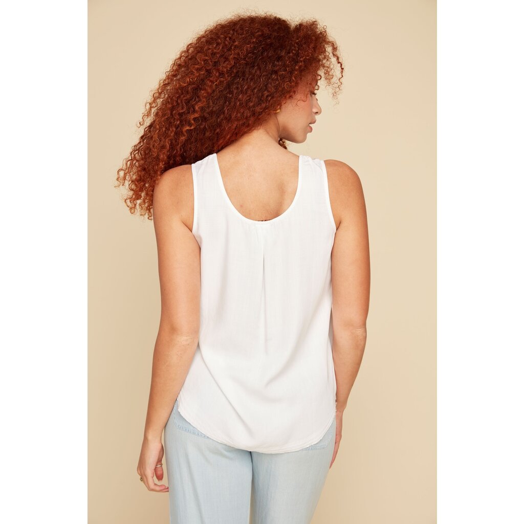 RENUAR RENUAR 25E CAMISOLE TENCEL WHITE