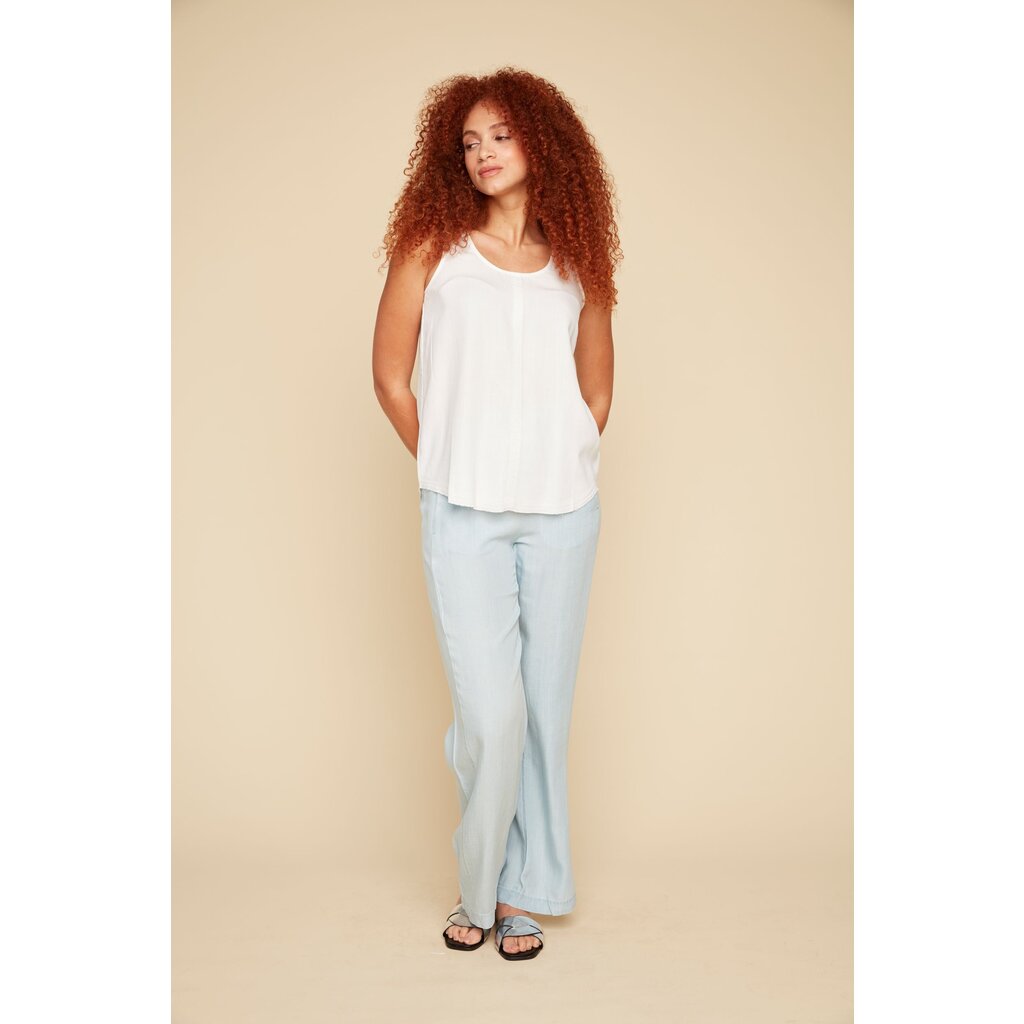 RENUAR RENUAR 25E CAMISOLE TENCEL WHITE
