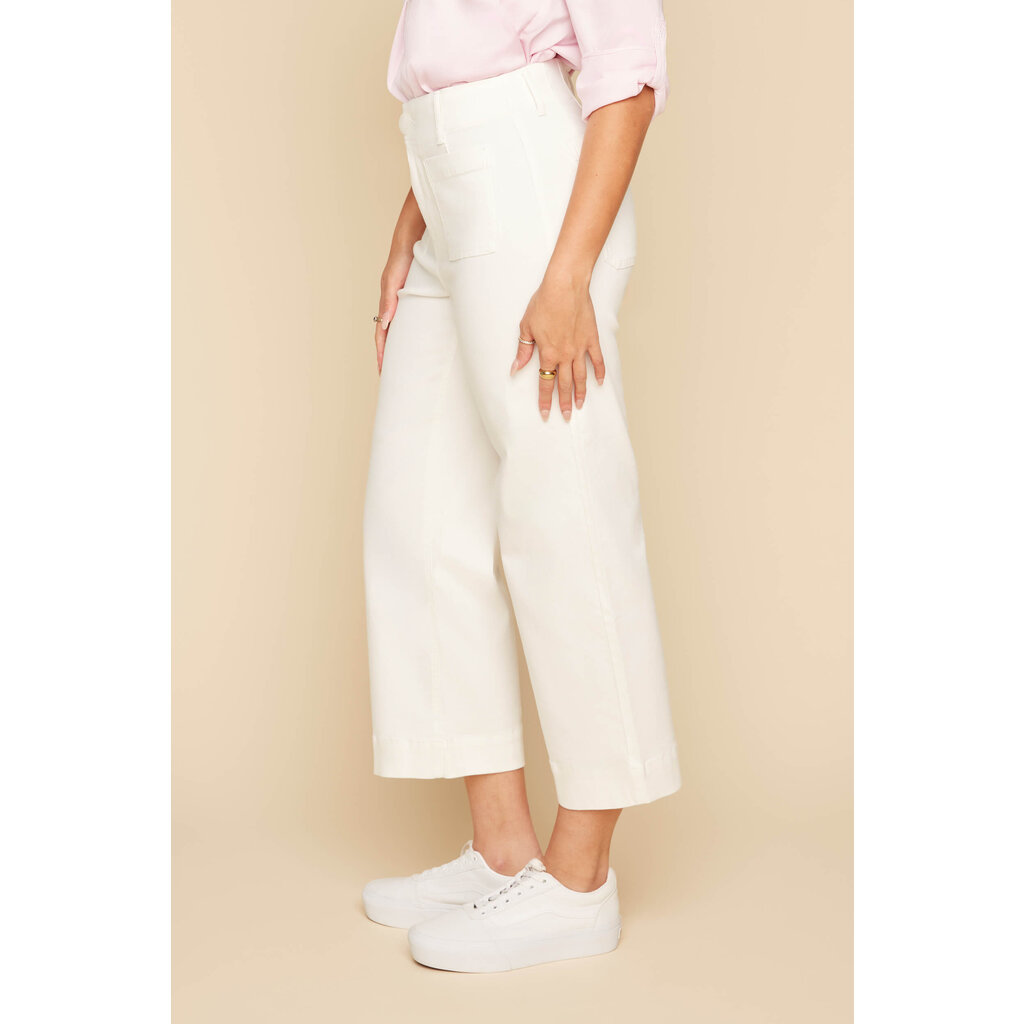 RENUAR RENUAR 25E PANTALON POCHES AVANT CREME