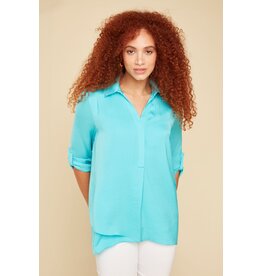 RENUAR RENUAR 25E BLOUSE AIRFLOW AQUA