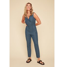 RENUAR RENUAR 25E JUMPSUIT TENCEL INK BLUE