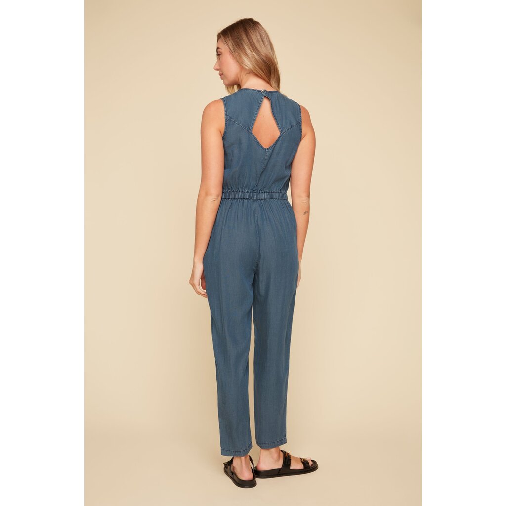 RENUAR RENUAR 25E JUMPSUIT TENCEL INK BLUE