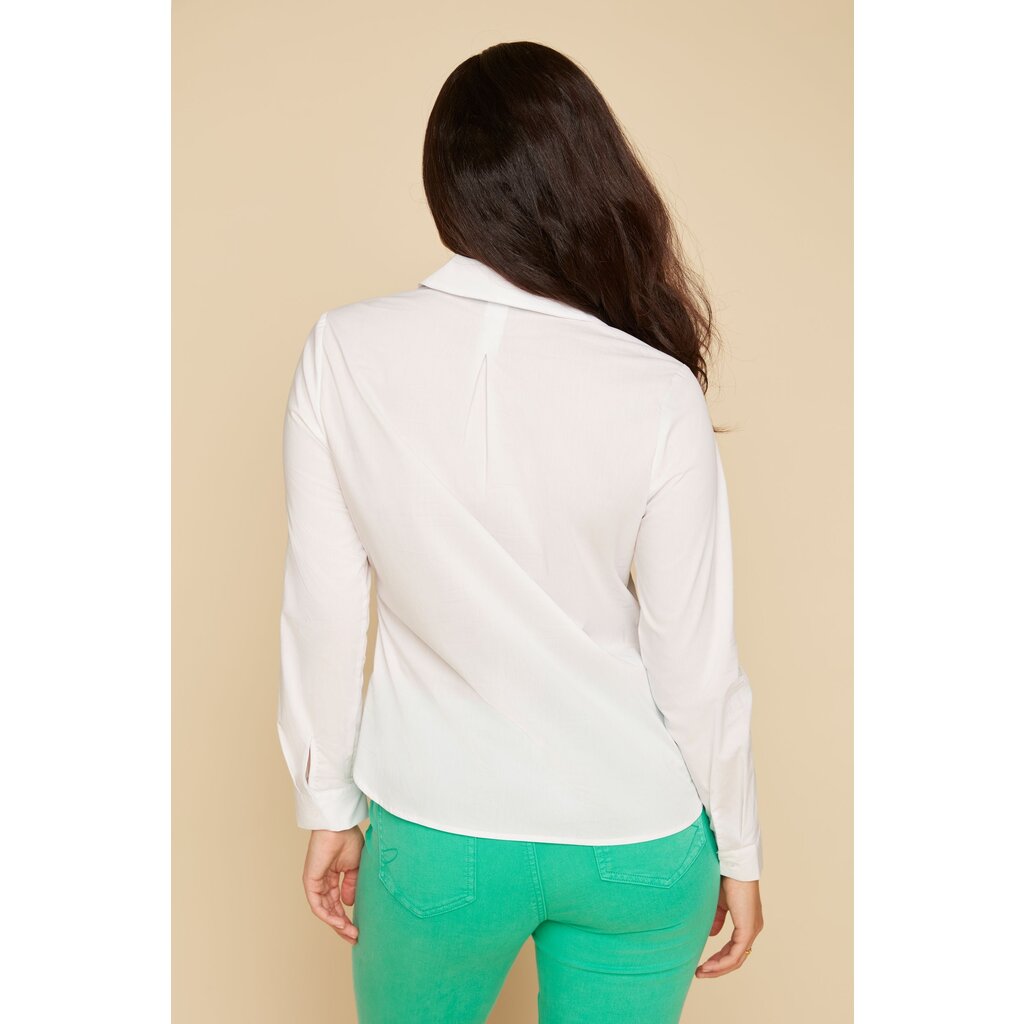 RENUAR RENUAR 25E CHEMISE MANCHES LONGUES FLEURS JADE