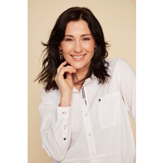 RENUAR RENUAR 25E CHEMISE MANCHES LONGUES WHITE