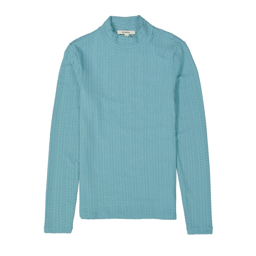 GARCIA GARCIA HAUT X40210 COL MONTANT NILE BLUE