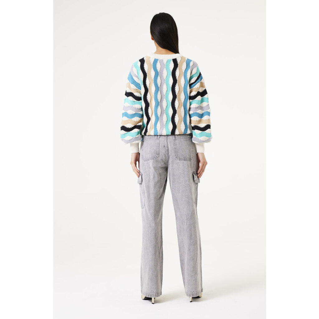 GARCIA GARCIA HAUT X40243 TRICOT VAGUES WHITECAP