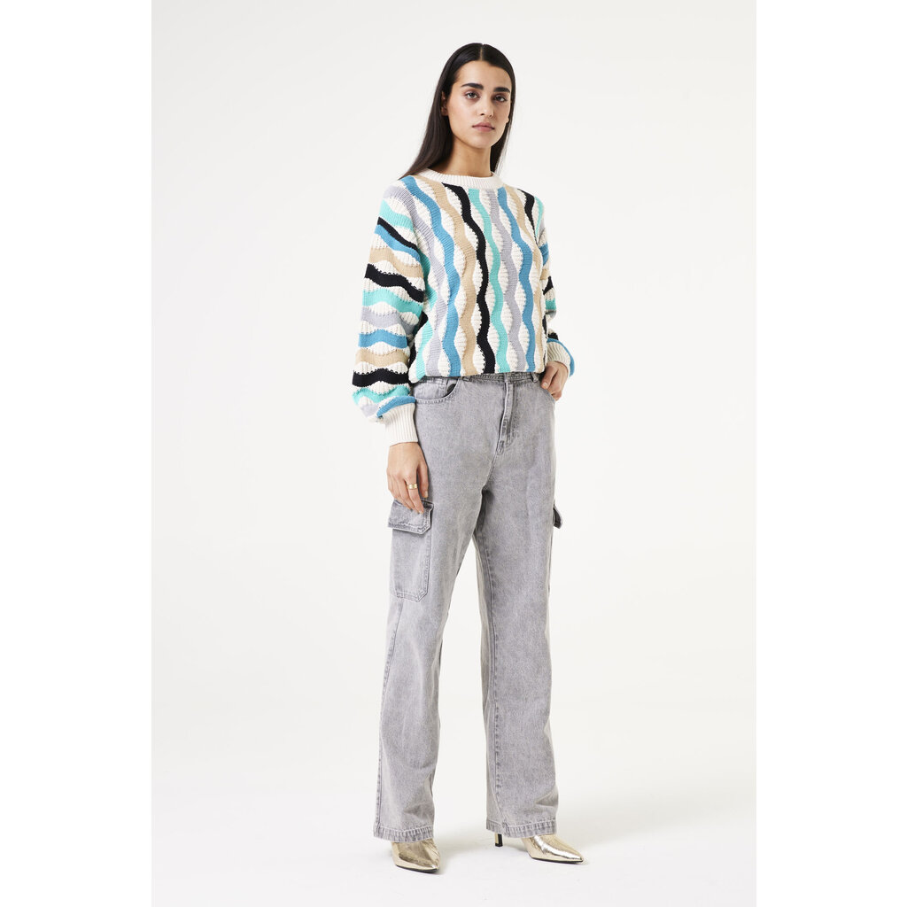 GARCIA GARCIA HAUT X40243 TRICOT VAGUES WHITECAP