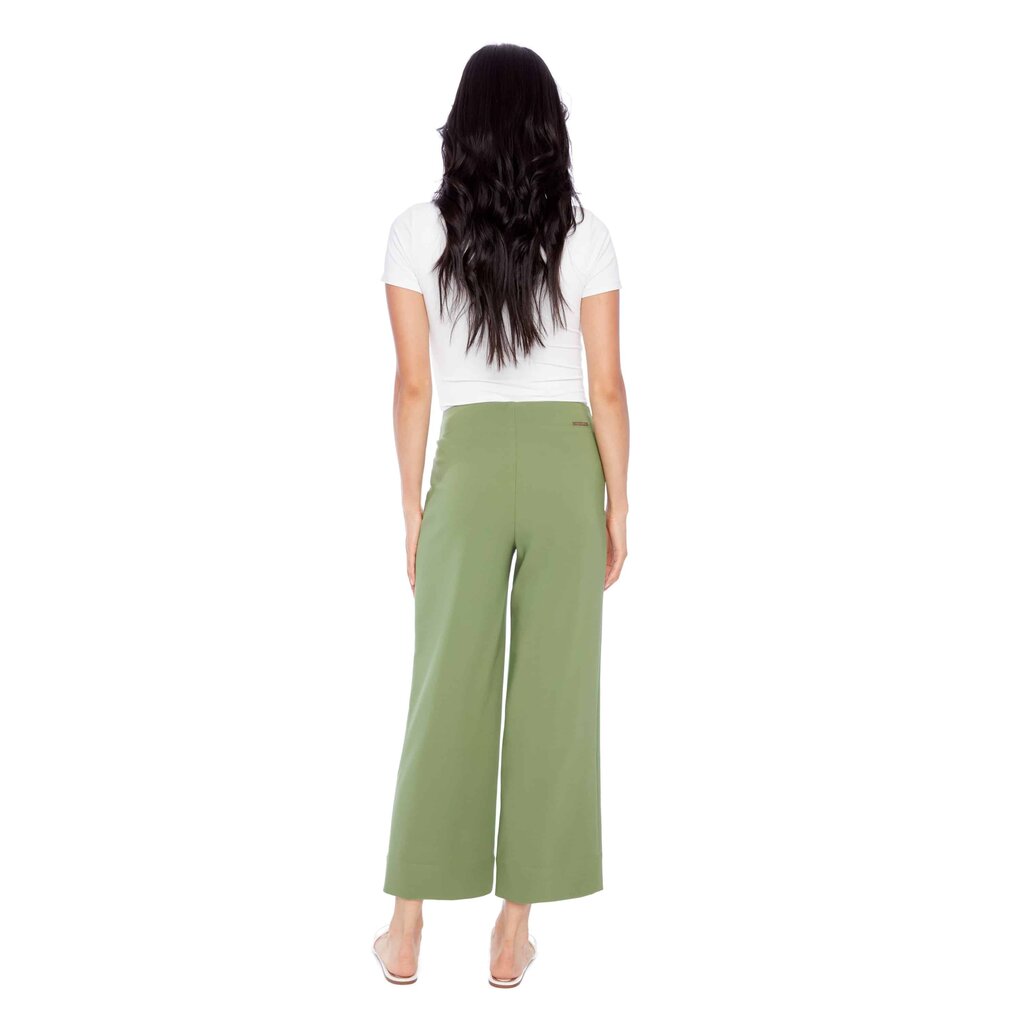 I LOVE TYLER MADISON TYLER MADISON 256010 PANTALON WIDE LEG VERT DILL