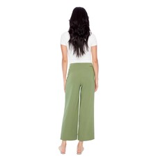 I LOVE TYLER MADISON TYLER MADISON 256010 PANTALON WIDE LEG VERT DILL