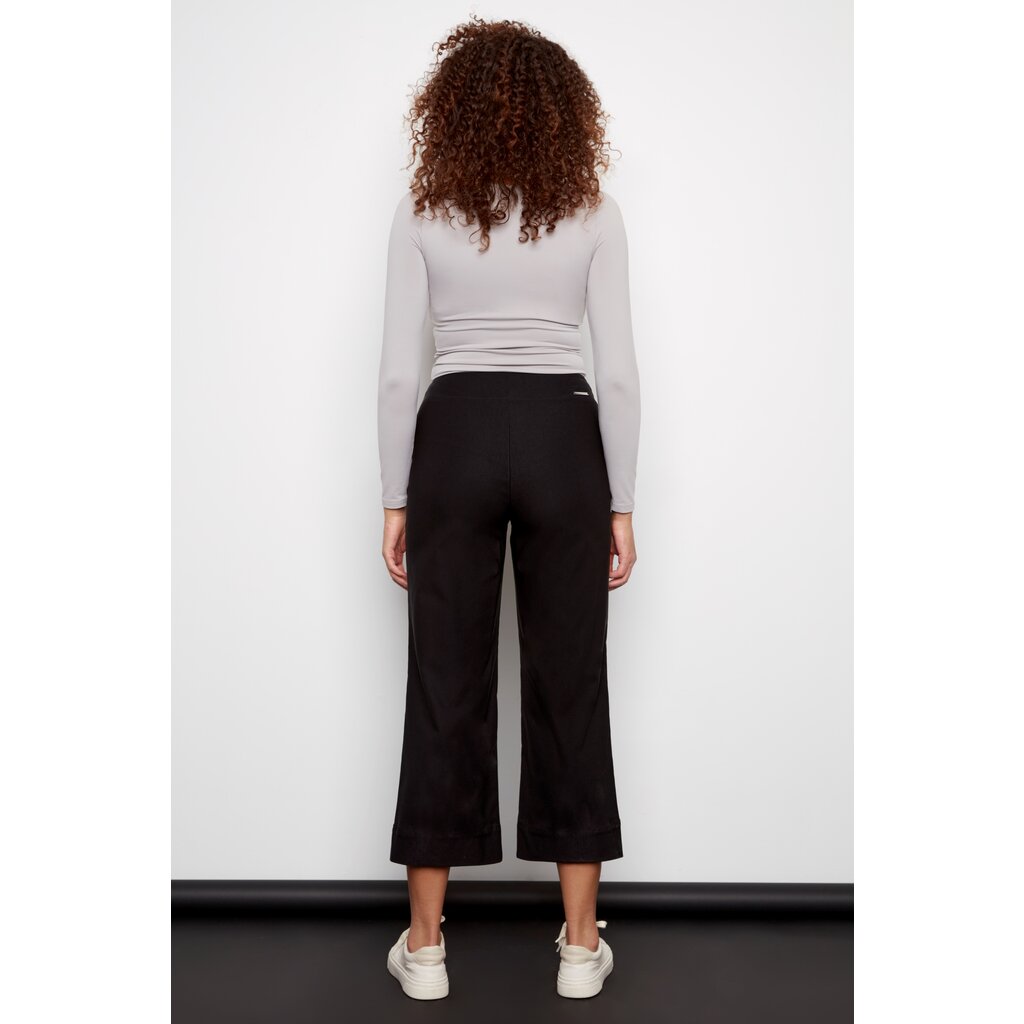 I LOVE TYLER MADISON TYLER MADISON 426014 PANTALON WIDE LEG BLACK