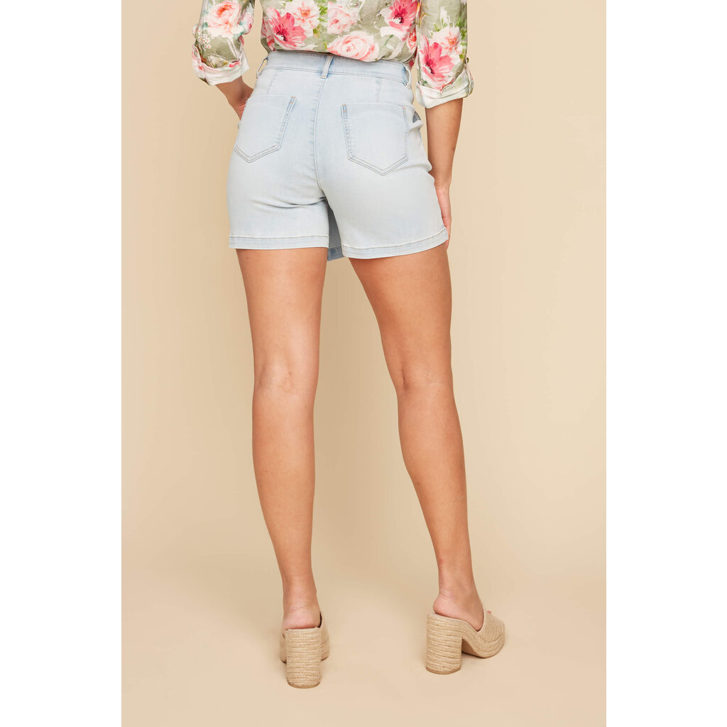 RENUAR RENUAR 25E SKORT/JUPE CULOTTE BLEACHED WASH