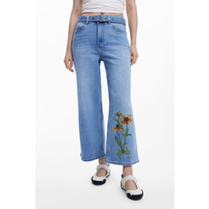 DESIGUAL DESIGUAL JEANS OHIO BLEU/FLEURS
