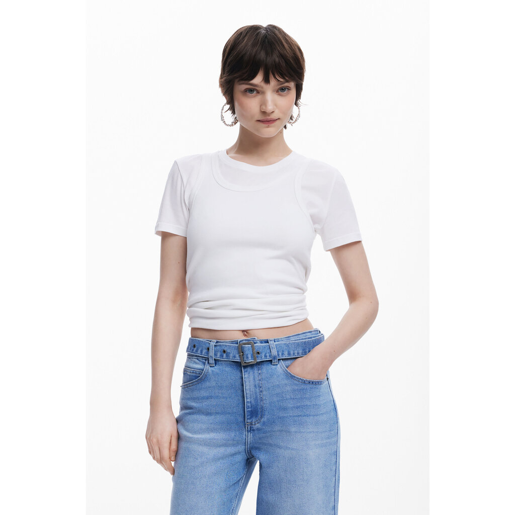 DESIGUAL DESIGUAL JEANS OHIO BLEU/FLEURS