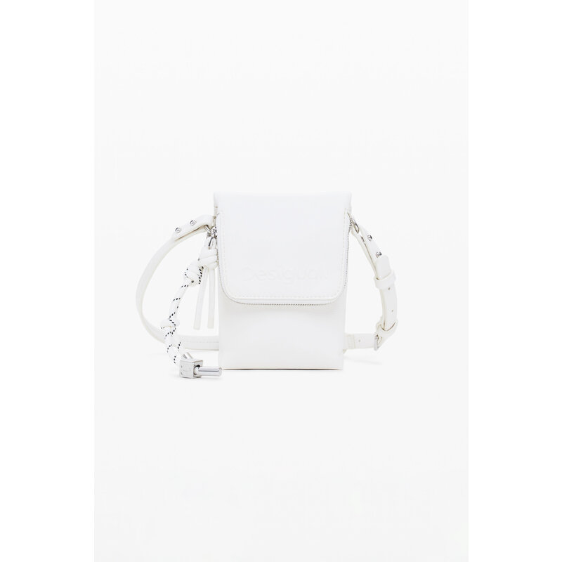 DESIGUAL DESIGUAL SAC HALF PHONE ECRU